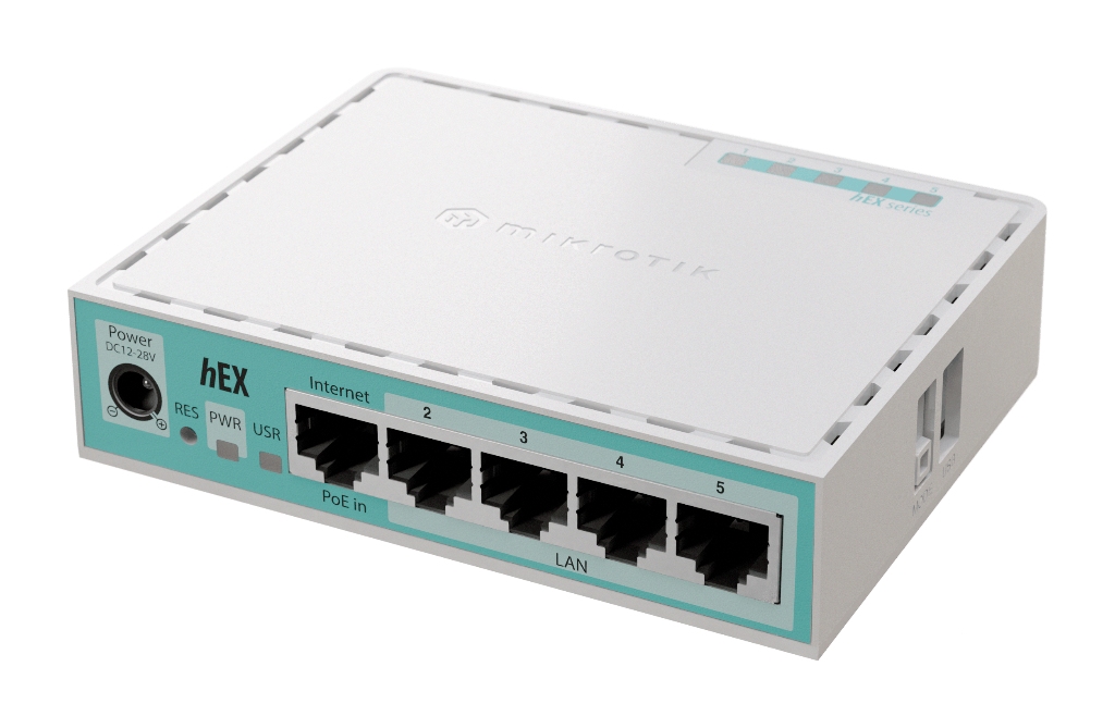 E50UG-MikroTik hEX Refresh 2024 Version - E50UG 5 Port Gigabit Firewall Router